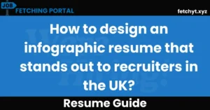 How to design an infographic resume that stands out to recruiters